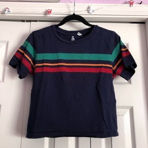 💕2 for $15💕 Pacsun Striped Crop Top 💙